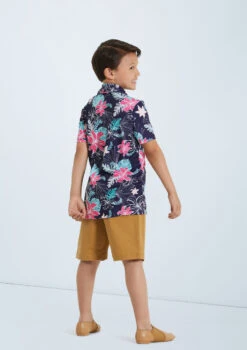 Weissman Boys Copacabana Shirt 7 Weissman Boys Copacabana Shirt -Dance Costume Store 11866 navy 144591 51542.1678887219
