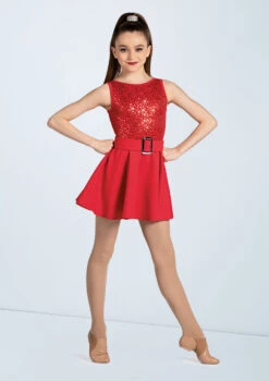 Weissman Higher Love -Dance Costume Store 12547 red 8763 32856.1678887482