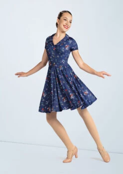 Weissman Under The Boardwalk -Dance Costume Store 13036 navy 4487 0779 T 90722.1698815293