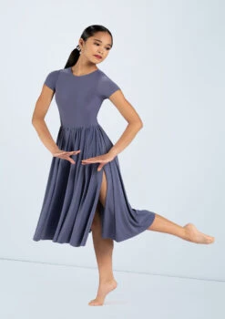 Weissman Breathe Me -Dance Costume Store 13163 slateblue 0153 05753.1678887650