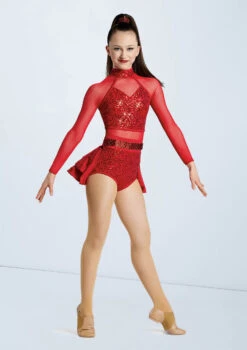Weissman Too Cool -Dance Costume Store 13342 red 429 19225.1698449661