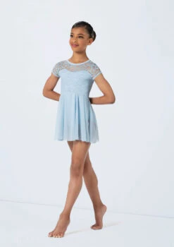 Weissman IDK You Yet -Dance Costume Store 13407 powder blue 2254 52237.1692401585