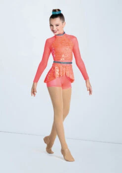 Weissman Fierce -Dance Costume Store 13705 tangerine 7031 11952.1698449943