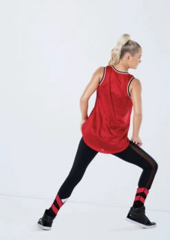 Weissman High-Low Basketball Jersey 7 Weissman High-Low Basketball Jersey -Dance Costume Store 14315 red MT10515 red 496 87310.1698816786