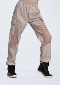 Weissman Sheer Inset Cargo Pants