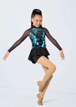 Weissman Straight Up -Dance Costume Store 14457 turquoise 252 71140.1698713345