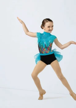 Weissman A Deeper Love -Dance Costume Store 14471 turquoise 161 33595.1678889693