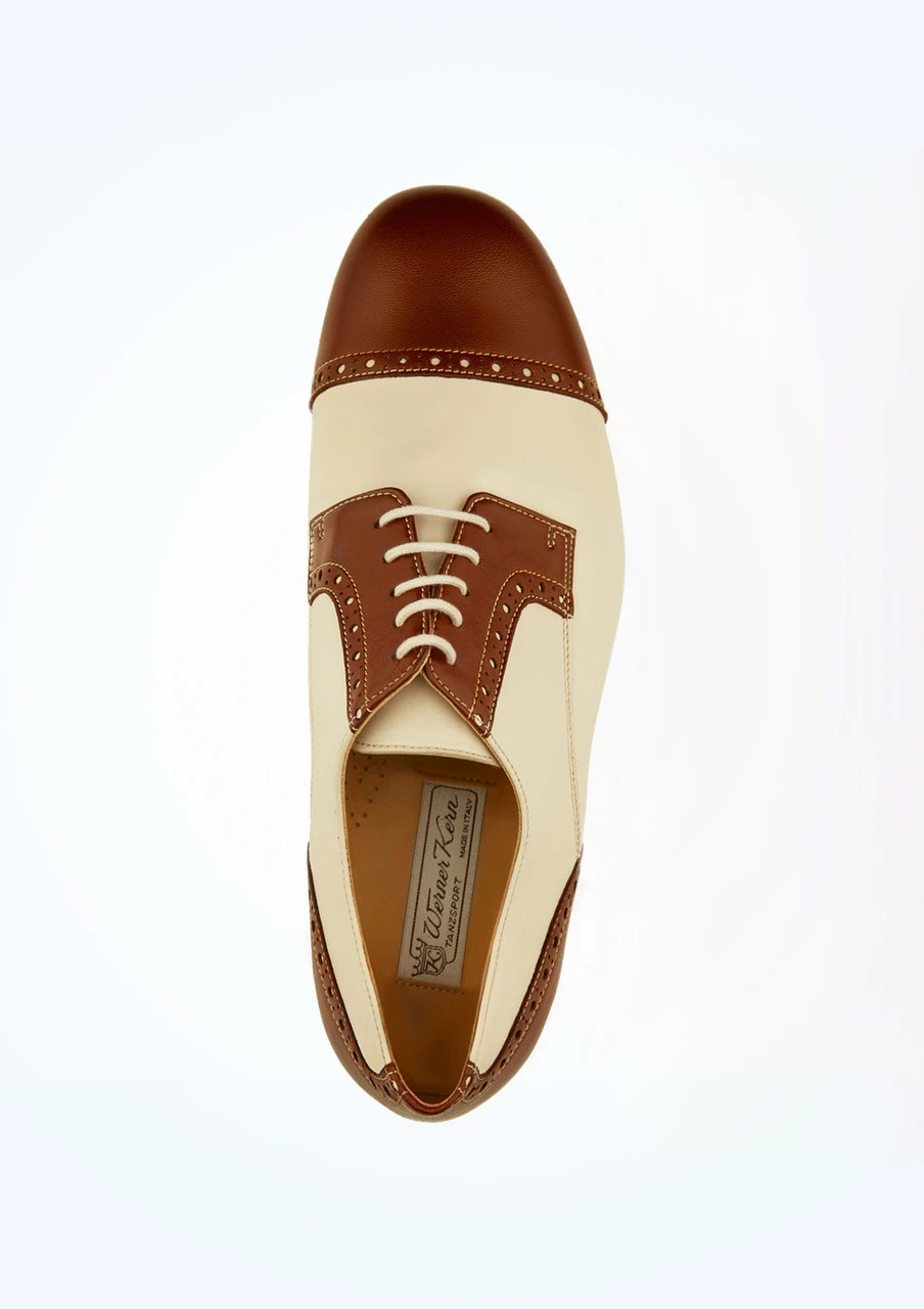 Werner Kern Mens Brogue Ballroom Shoe - Brown 2 Werner Kern Mens Brogue Ballroom Shoe - Brown - Image 2