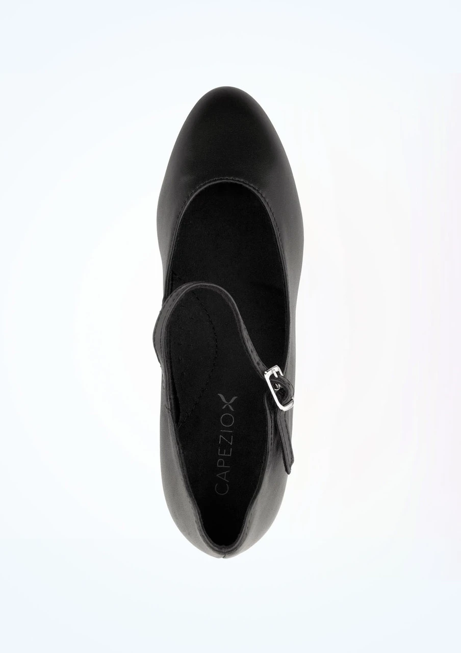 Capezio Leather Character Shoe 2" - Black 2 Capezio Leather Character Shoe 2" - Black - Image 2