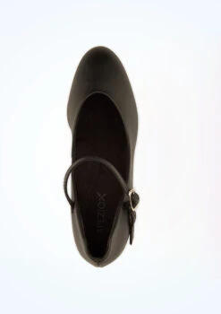 Capezio Leather Character Shoe 3" -Dance Costume Store 656 capezio leather character shoe 3 black top 78698.1678927134