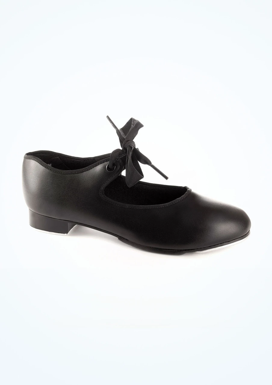 Capezio Junior Tyette 925 Tap Shoe - Black 4 Capezio Junior Tyette 925 Tap Shoe - Black - Image 4
