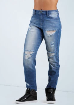 Weissman Slashed Boyfriend Jeans
