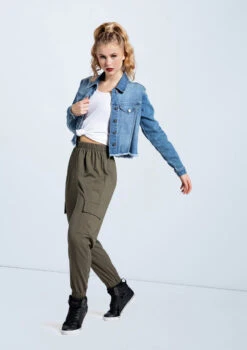 Weissman French Terry Cargo Pants 14 Weissman French Terry Cargo Pants -Dance Costume Store AH11507 mediumwash AH12728 armygreen 073 58333.1678890683