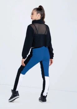 Weissman Color Block Jogger Pants 16 Weissman Color Block Jogger Pants -Dance Costume Store AH11509 black AH11232 royal white 506 33534.1678890539