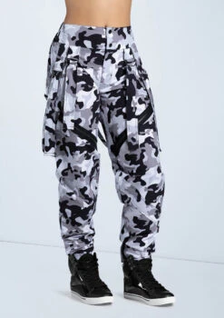 Weissman Camouflage Pop Star Pants 6 Weissman Camouflage Pop Star Pants -Dance Costume Store AH11515 gray 7544 20389.1678890566