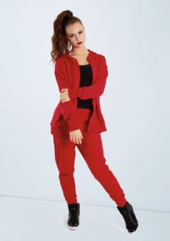 Weissman Boys Track Jacket 9 Weissman Boys Track Jacket -Dance Costume Store AH11975 red 0635 25408.1678890571