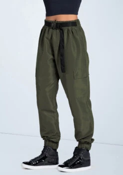 Weissman Belted Cargo Pants 6 Weissman Belted Cargo Pants -Dance Costume Store AH12406 olive 16388 07263.1678890638