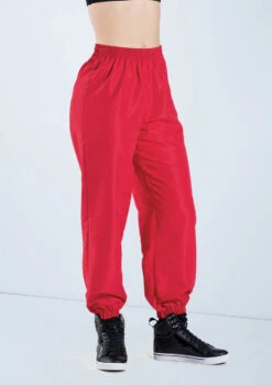 Weissman Mid Rise Track Pants 7 Weissman Mid Rise Track Pants -Dance Costume Store AH12549 red 120 99522.1678890642