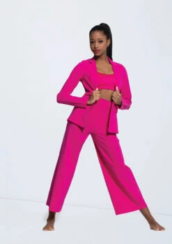 Weissman Stretch Suit Blazer -Dance Costume Store AH12576 lipstick 0032 24393.1678890656