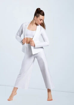 Weissman Stretch Suit Blazer -Dance Costume Store AH12576 white SH11076 white AH12577 white 69 22424.1678890655