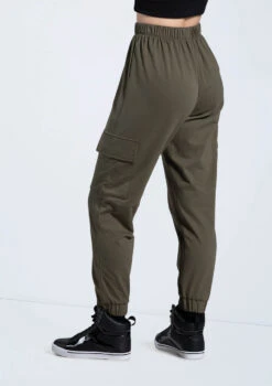 Weissman French Terry Cargo Pants 22 Weissman French Terry Cargo Pants -Dance Costume Store AH12728 armygreen 086 27078.1697719843