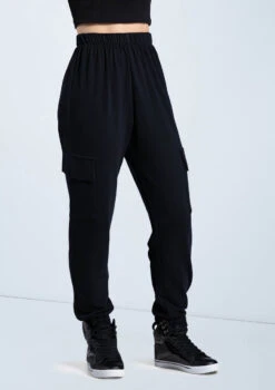 Weissman French Terry Cargo Pants 15 Weissman French Terry Cargo Pants -Dance Costume Store AH12728 black 067 15980.1678890683