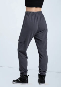 Weissman French Terry Cargo Pants 17 Weissman French Terry Cargo Pants -Dance Costume Store AH12728 gray 051 64030.1678890683
