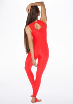 Alegra Shiny Rhona Unitard -Dance Costume Store ALC0291 BACKM RED 36811.1678871264