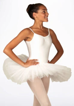 Alegra Basic Camisole Tutu Dress -Dance Costume Store ALG0218 MAIN WHT 78765.1678872500