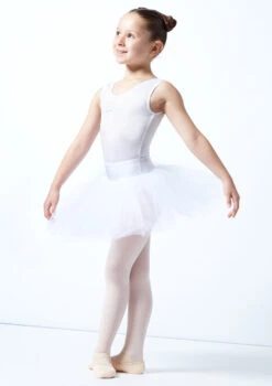 Alegra Girls Pull On Practice Tutu -Dance Costume Store ALG5219 WHT FRONT 1 88829.1678872519