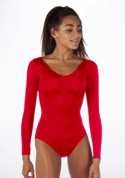Alegra Shiny Josie Leotard 24 Alegra Shiny Josie Leotard -Dance Costume Store ALL0201 MAIN RED 02086.1678872726