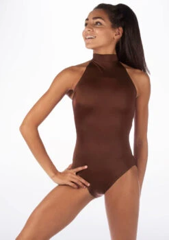 Alegra Shiny Nola Leotard -Dance Costume Store ALL0217 MAIN BRN 71530.1678873152
