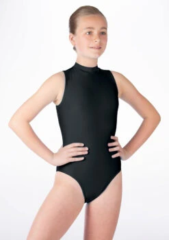 Alegra Girls Shiny Verity Leotard