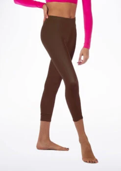 Alegra Shiny Crop Leggings 31 Alegra Shiny Crop Leggings -Dance Costume Store ALP0206 MAIN BRN 63743.1678875058