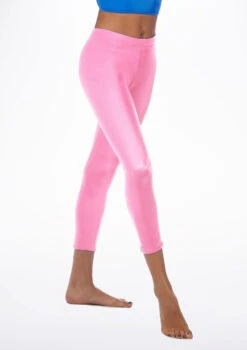 Alegra Shiny Crop Leggings 30 Alegra Shiny Crop Leggings -Dance Costume Store ALP0206 MAIN PNK 19470.1678875058