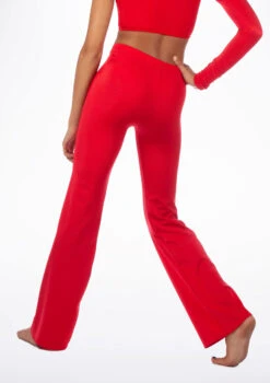Alegra Shiny Jazz Pants -Dance Costume Store ALP0208 MAIN RED 63626.1678875109