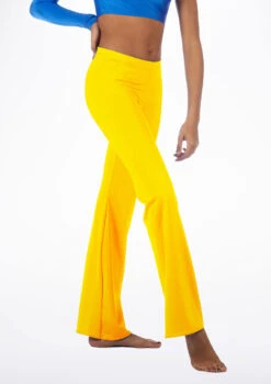 Alegra Shiny Jazz Pants -Dance Costume Store ALP0208 MAIN YEL 31733.1678875109