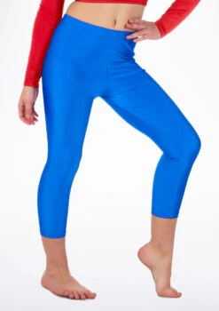 Alegra Girls Shiny Crop Leggings -Dance Costume Store ALP5206 MAIN ROY 20463.1678876136