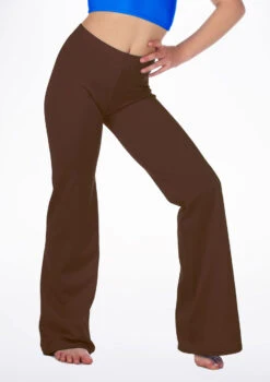 Alegra Girls Shiny Jazz Pant -Dance Costume Store ALP5208 MAIN BRN 37287.1678876167