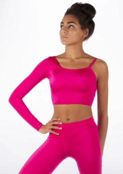 Alegra Shiny Echo Dance Top -Dance Costume Store ALS0252 MAIN MAG 53622.1678877653