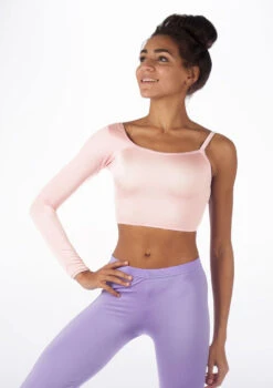 Alegra Shiny Echo Dance Top -Dance Costume Store ALS0252 MAIN PPK 44850.1678877653