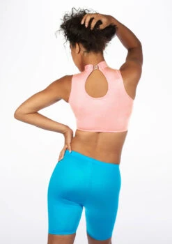 Alegra Girls Shiny Maris Dance Crop Top -Dance Costume Store ALS0264S MAIN PPK 84948.1678878300