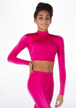 Alegra Shiny Raya Dance Top -Dance Costume Store ALS0267S MAIN MAG 80426.1678878206
