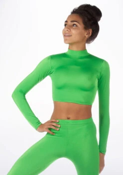 Alegra Shiny Raya Dance Top -Dance Costume Store ALS0267S MAIN VER 72135.1678878206