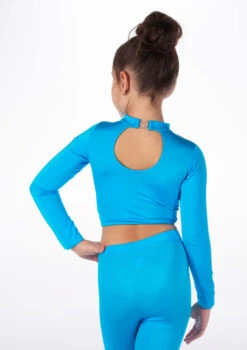 Alegra Girls Shiny Raya Dance Top -Dance Costume Store ALS5267 MAIN KIN 45951.1678878576