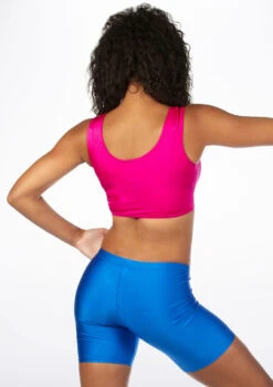 Alegra Girls Shiny Betty Dance Crop Top -Dance Costume Store ALS5270 MAIN MAG 03907.1678878602