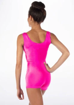 Alegra Shiny Hotpant Unitard -Dance Costume Store ALU0235 BACKM FPK 47605.1678879742