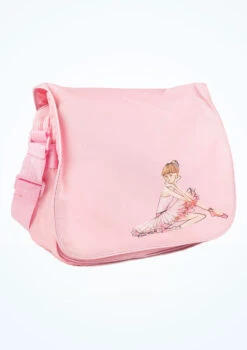 Bloch Ballerina Shoulder Dance Bag -Dance Costume Store BL A322 MAIN PNK T 89802.1696548416
