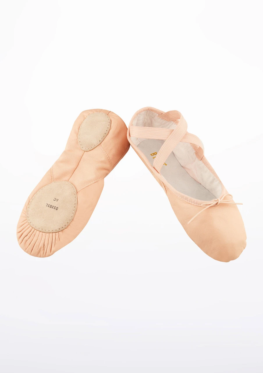 Bloch Prolite Split Sole Leather Ballet Shoe - Pink 2 Bloch Prolite Split Sole Leather Ballet Shoe - Pink - Image 2