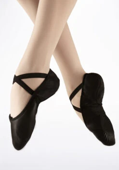 Bloch Prolite Split Sole Leather Ballet Shoe - Black -Dance Costume Store BL203L MAIN BLK T 63538.1696980301